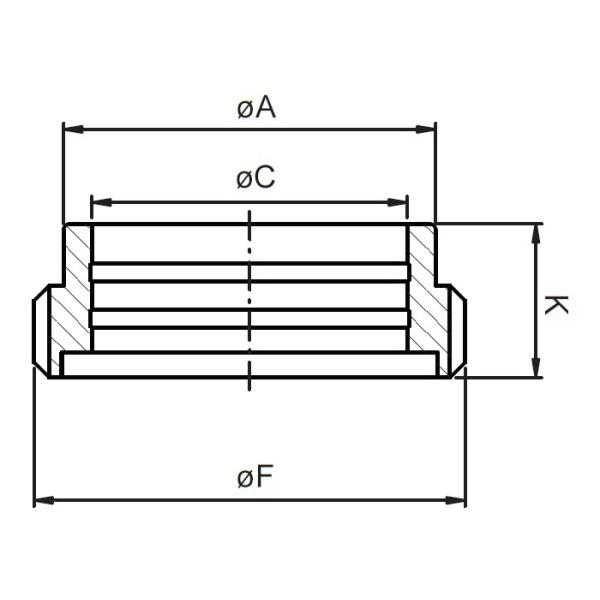 1 Inch Stainless Steel Sanitary Pipe Fittings SMS Union T304 T316L Round Slotted Nut