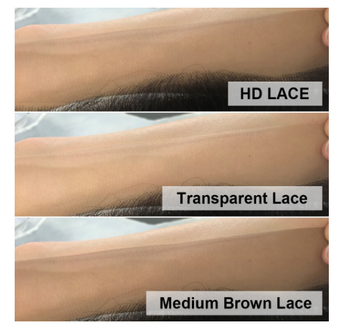 13 X 4 Transparent Lace 100% Brazilian Virgin Hair Extensions For Young Girl