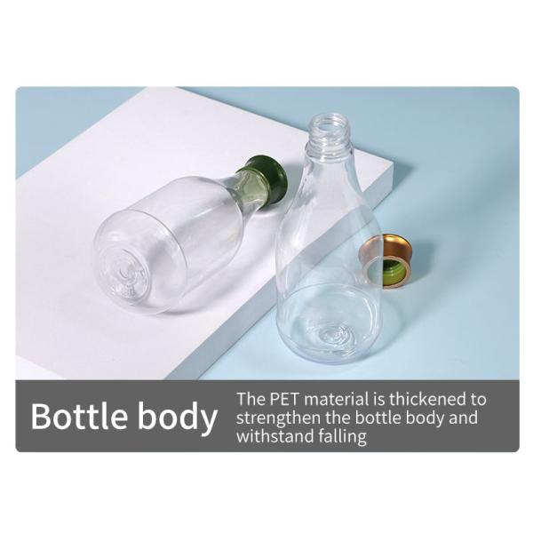 Sealing Type Cosmetic PET Bottle Customized Empty Hand Sanitizer Bottles With Filp Cap
