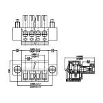 3.5mm pitch plug terminal block
