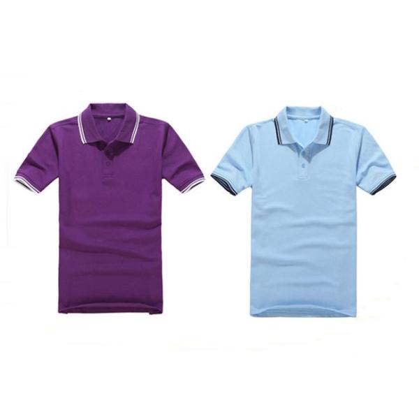 Soft Cotton Team Polo Shirts For Men Blank Customized Personalised Logo