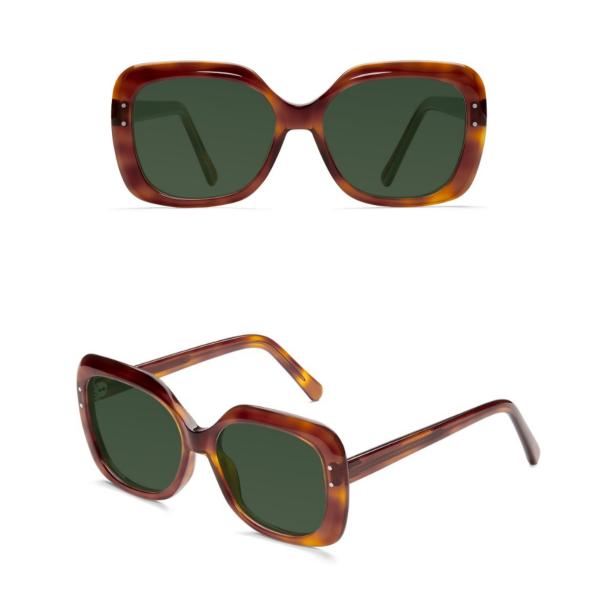 Womens Boyfriend Style Oversize Sunglasses Vintage UV 400 Protection brand design shade creative frame