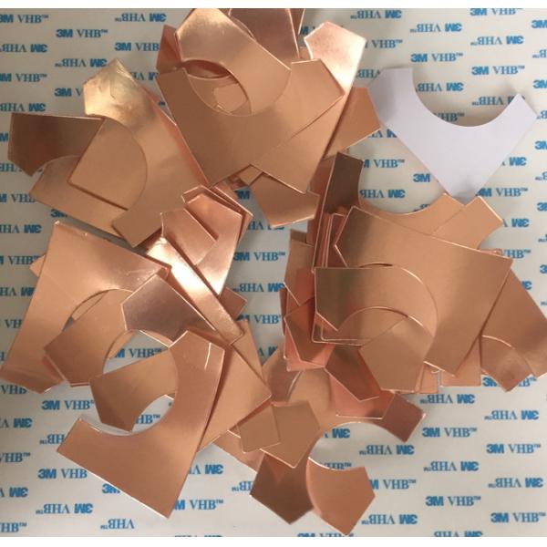Die Cut High Conductive Single Side Acrylic Glue Pure Copper Foil Tape