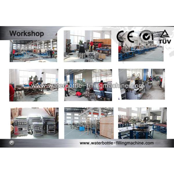 Gravity Aseptic Glass Bottle Filling Machine Monoblock For Beverage , Purified Water