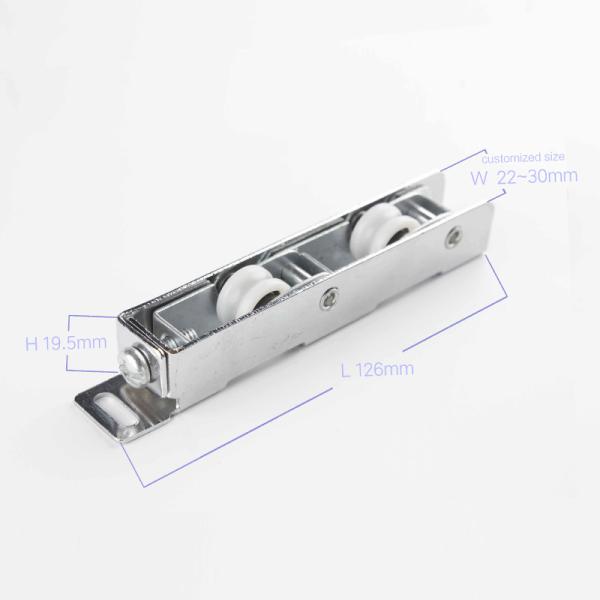 Sliding Pulley Window Slide Door Roller Nylon Thermal Break Rollers for Aluminium Doors
