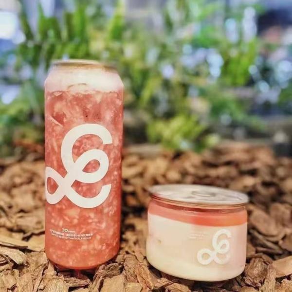 Beverage Plastic Juice Containers 500Ml 650Ml Plastic Pet Bottles With Aluminum Lid