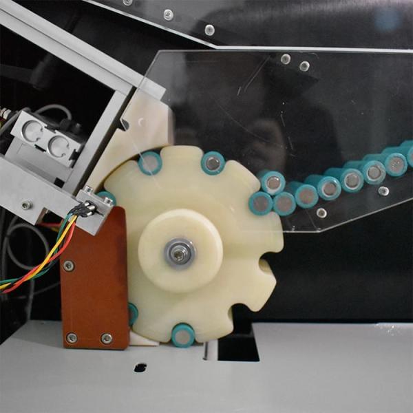 Cylindrical Lithium Battery Equipment , 10 Channel Automatic Sorting Machine