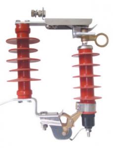China Drop Dismountable Type Arrester HY5WS-10/30DL-TB Outdoor AC High Voltage on sale