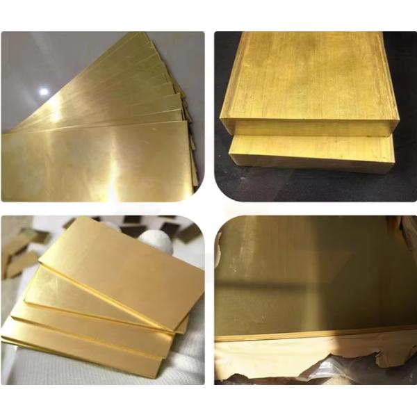0.5mm 0.6mm 0.7mm Mirror Finish Brass Sheet H59 H62 H65 C2800 C2720 C2680 Full Hard