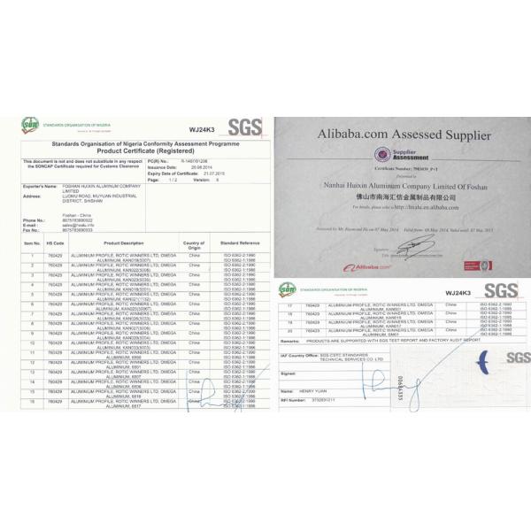 High Quality Algeria Market Aluminum Window & Door Extrusion Profiles