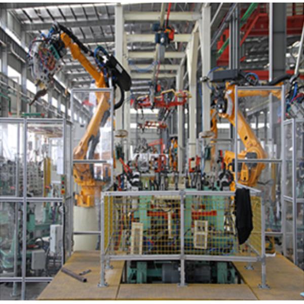 M432 Rear Floor Subassembly Welding Work Island