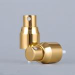 China 20mm 20 / 410 Aluminum Fine Mist Sprayer Pump Gold Perfume Face Mist Spray for sale