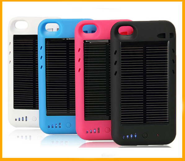 2600 mah solor power bank case for iPhone5