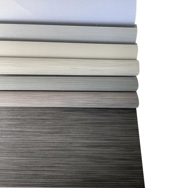 100% Polyester Light Control Translucent Sheer Fabrics For Window Treatment