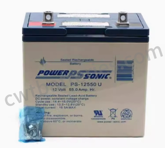 Power Sonic PS-12550 U 12V 55AH SMF VRLA Batteries Rechargeable