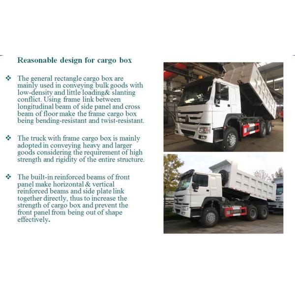 420hp 70 Ton Euro 2 Diesel HOWO SINOTRUK Dump Truck