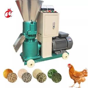 Quality 200kg/H Small Rabbit Fish Chicken Animal Feed Pellet Mill Equipment Ada for sale