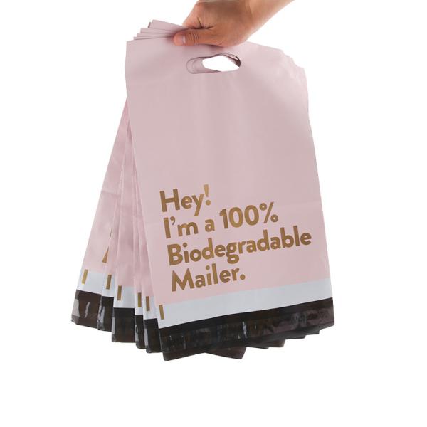 100 % Biodegradable Compostable Poly Mailers Custom for Garment