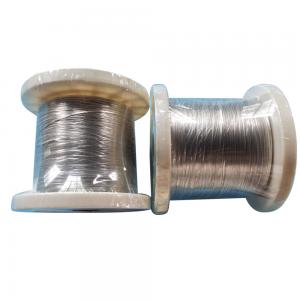 Quality Pure Nickel Flat Wire Vacuum Melting Processing 0.1 X 1.2 Mm for sale
