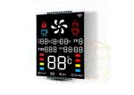 Silkscreen VA Negative LCD Display / Industrial LCD Monochrome Screen Module For