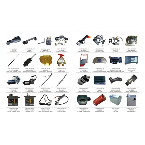 Sinotruk Weichai Truck Spare Parts HOWO Shacman Heavy Truck Fuel Tank Wg9725550300