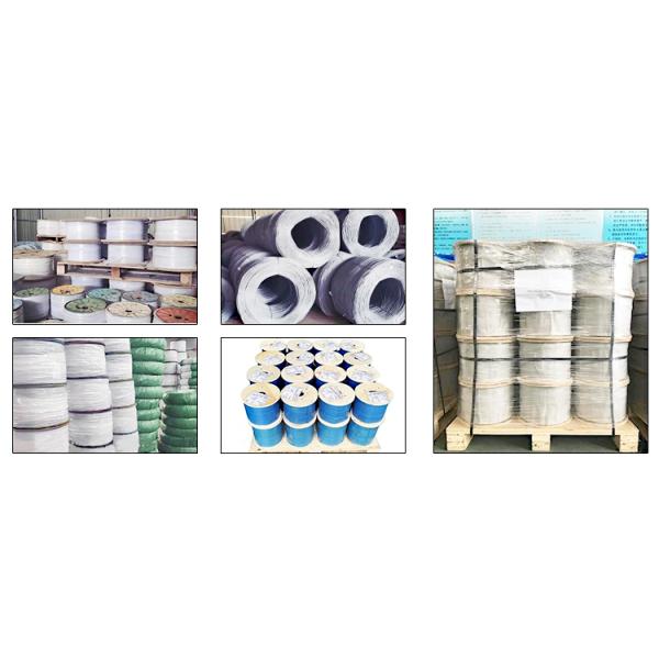 UV Resistant PVC Coated Galvanized Steel Wire Rope Tolerance ±1% and Different Color Choices for Durable Performance