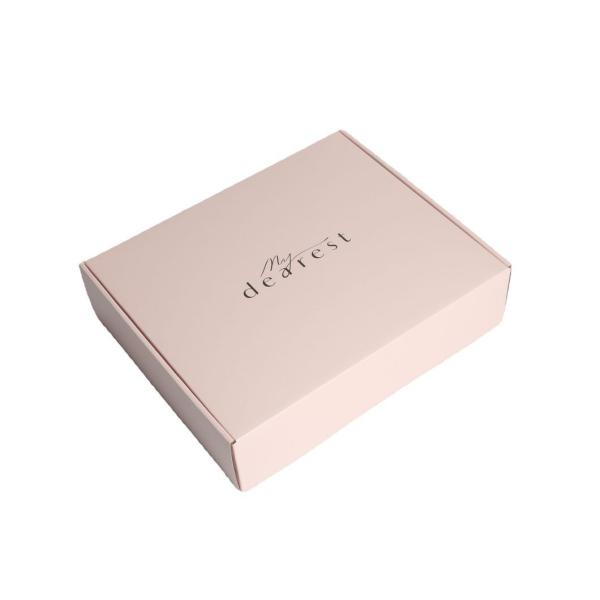 Custom Pink Clothes Jewelry Cosmetic Makeup Food Electronic Folding Mailer Corrugated Carton Woman Gift Box Storage Shipping Moving Packaging Packing Boxes