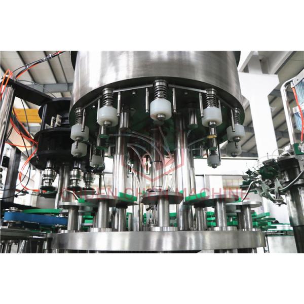 Glass Jar Fruit Puree Hot Juice Filling Machine / Mango Juice Filling Capping Equipment