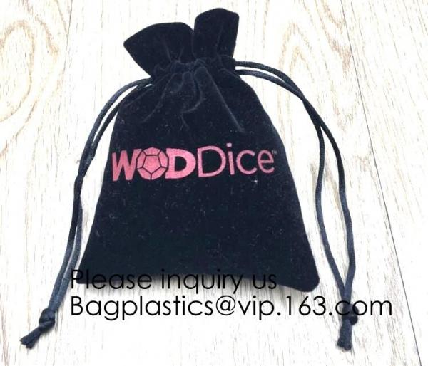 Standing Cotton Fabric Dice Bag/D&D Dice Pouch/Small Pouch/Also can be Used as a Velvet Jewelry Bag Home Store Packaging