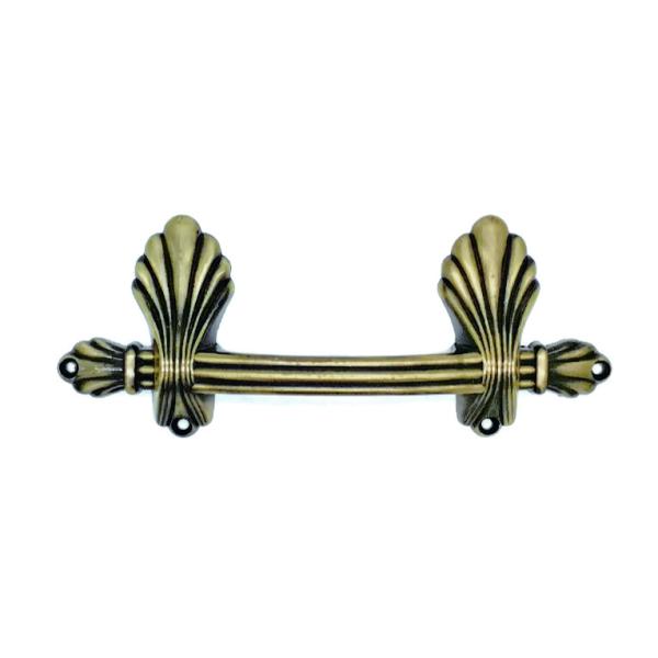 Zamak Burial Accessories Size 22.5*10.5cm Zinc Casket Hardware
