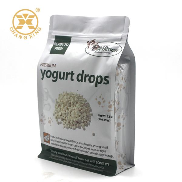 Waterproof Aluminum Cat Dog Pet Food Package Bag With Zipper