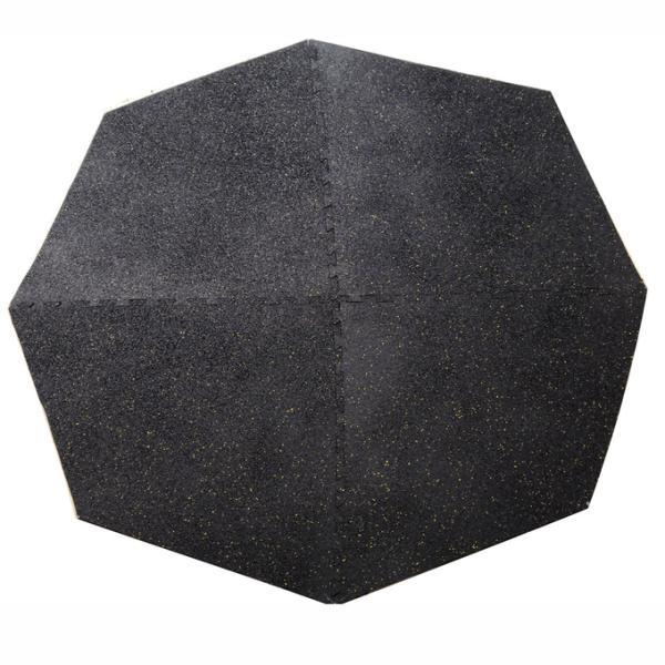 Durable Sports Court Warehouse Workshop Kindergarten Rubber Floor Mats Polychrome Playground Rubber Tiles