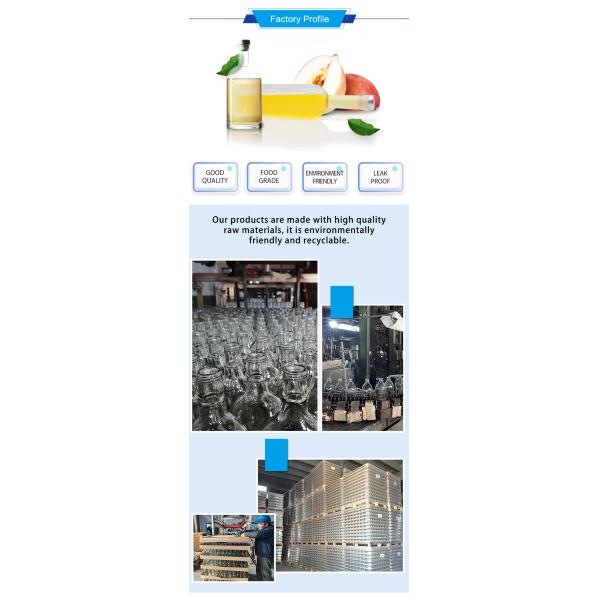 In Stock Promotional High Quality 750ml Glass Liquor Bottles