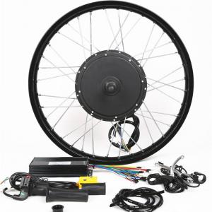 China 1500W 26 Inch Electric Bike Conversion Kit Front Wheel Entry Level Enough Power on sale