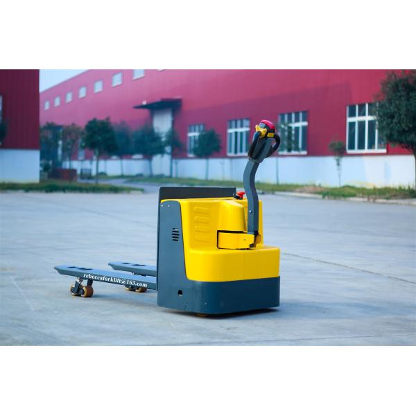 Economical Small Electric Pallet Jack Safe Reliable Warehouse Tool 1500KG