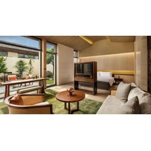 Hotel Project Apartment Dining Set Beech Walnut Apartment Chairs