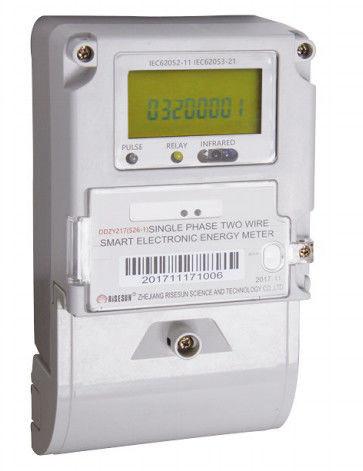 Buy Step Tariff Digital Single Phase Energy Meter With Rs485 230V 240V at wholesale prices