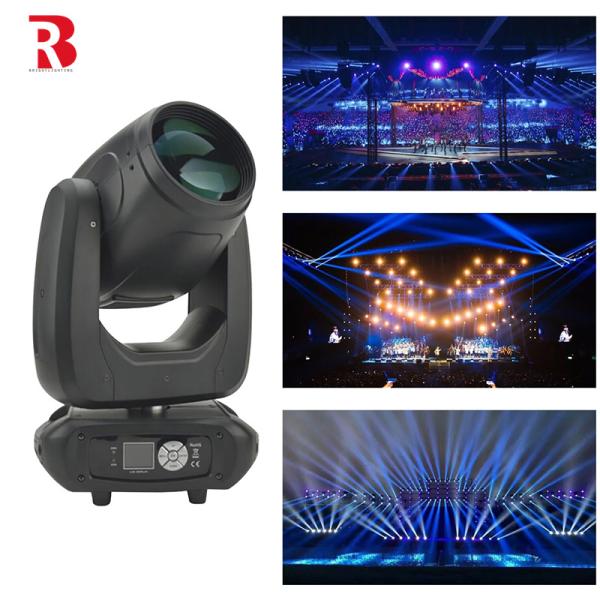 Long Range Beam 295W Bulb DJ LED Moving Head Light With Remote Illumination