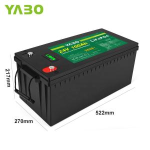 24v 100ah Lithium Lifepo4 Battery Safety 120Ah 150Ah 180Ah
