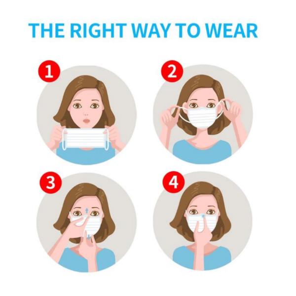 Personal Protective BFE99% Kn95 Civil Mask