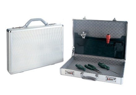 Professional Aluminum Brief Case Impact Resistance With Locks And Clasps