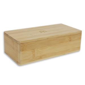 Handmade Lacquer Magnet Lidded Wooden Box Bamboo Packaging Box