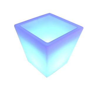 Quality Heat Resistant Custom Rotational Molding LED Flower Pot PE Planters for sale