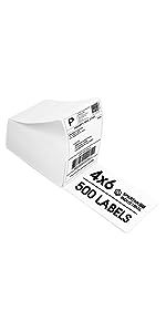 4x6 500 labels
