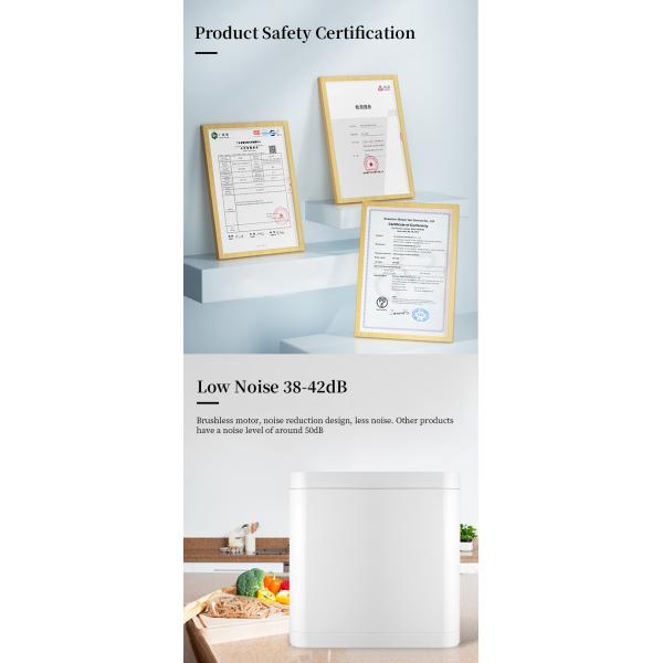 Food Waste Composter OEM Supported Food Waste Disposer Kitchen Desktop Accessories Food Waste Processor Kitchen Appliances