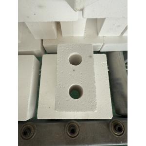 Quality Double Hole Ceramic Support Block High Temperature Resistance for sale