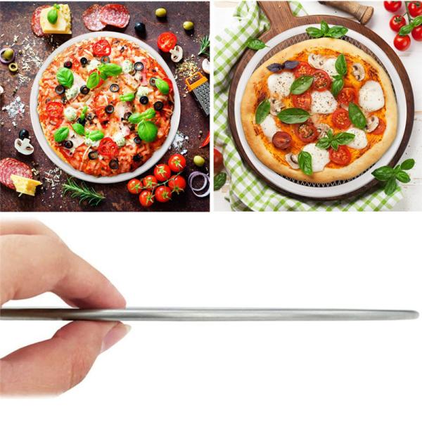 11-inch Perforated Pizza Pan Hard Anodized Non Stick Pizza Baking Pan Round Thickened 1.5mm Non Baking Pan