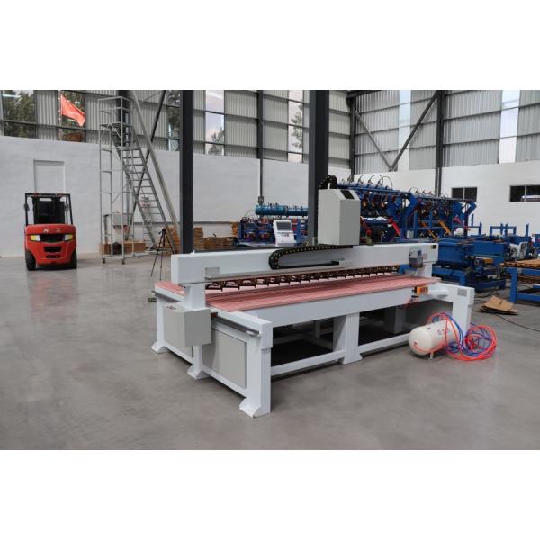 Studio Interior / Pet Wood Slat Wall Soundproof Acoustic Fluted Wall Automatic Panel Nailing Machine