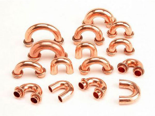 Lead Free Copper U Bend Fitting , U Shaped Copper Fitting For Refrigeration