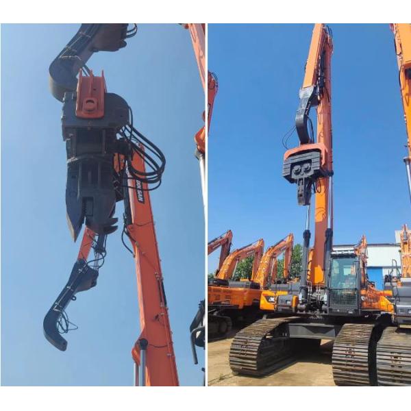 High Quality Bridge Pile Foundation Excavator Used Hydraulic Vibro Pile Hammer